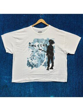 The Cure Disintegration Album Art Oversized Goth Band Tee XL